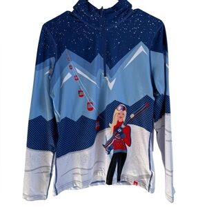 NEW Krimson Klover Women's Amiche 3/4 Apres Ski Top Base Layer, Size Medium